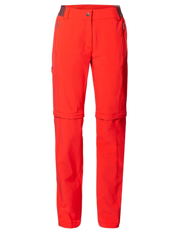 VAUDE Women's Farley Stretch ZO T-Zip Pants II flame Gr&ouml;&szlig; 44