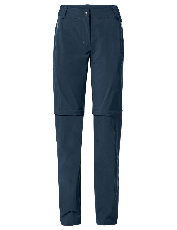 VAUDE Women's Farley Stretch ZO T-Zip Pants II dark sea Gr&ouml;&szlig; 46