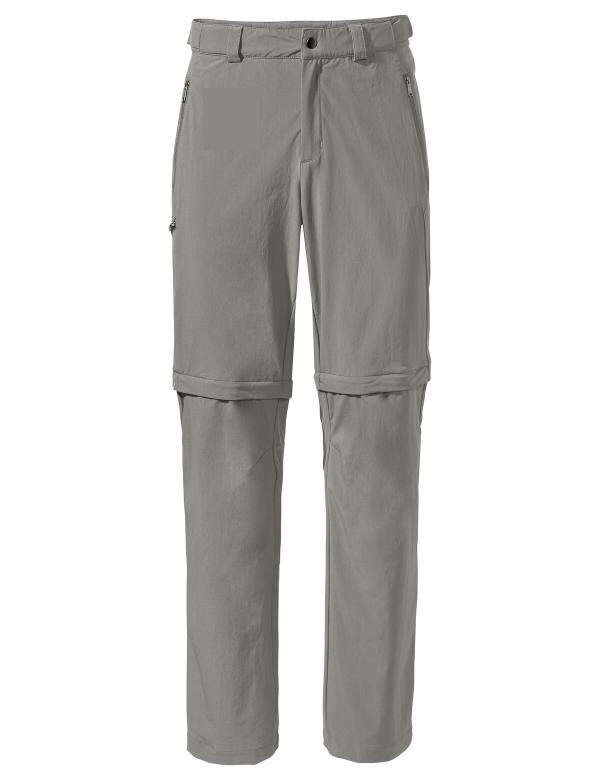 VAUDE Men's Farley Stretch T-Zip Pants III stone grey Gr&ouml;&szlig; 48-Short