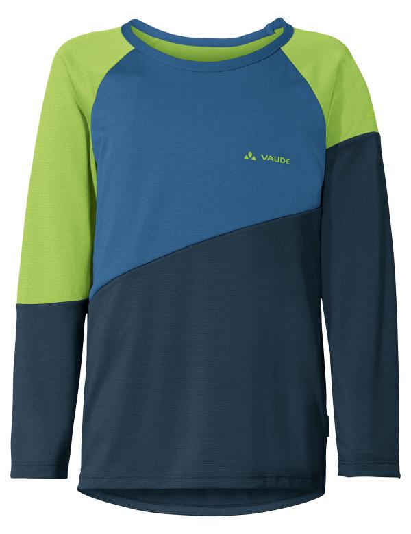 VAUDE Kids Moab LS T-Shirt dark sea/blue Gr&ouml;&szlig; 122/128