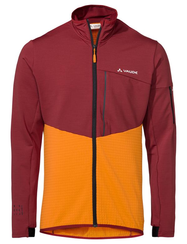 VAUDE Men's Scopi Fleece Jacket carmine Gr&ouml;&szlig; XL