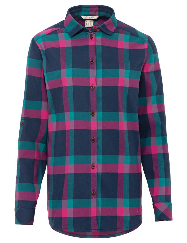 VAUDE Women's Farsund LS Shirt III dark sea Gr&ouml;&szlig; 44