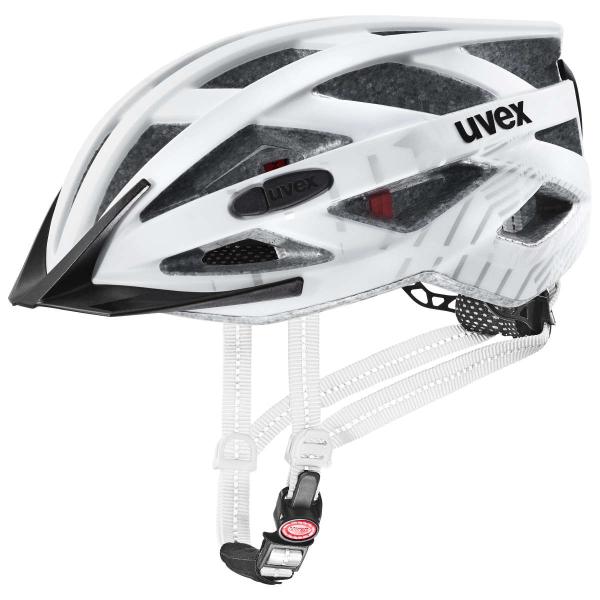 uvex city i-vo white-black matt unisex