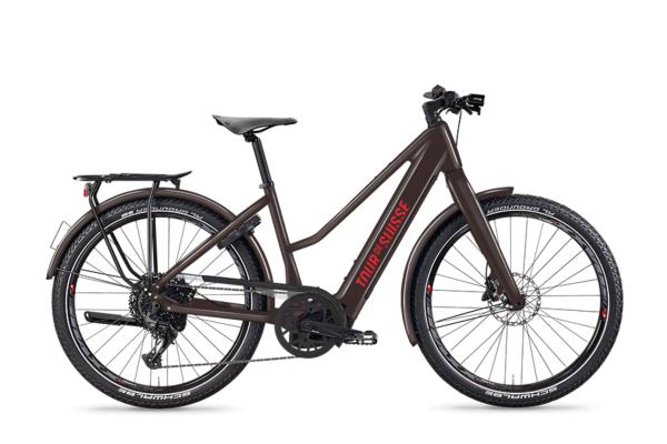 Tour de Suisse BROADWAY 45 km/h Urban Trapez Quarzgrau Glanz