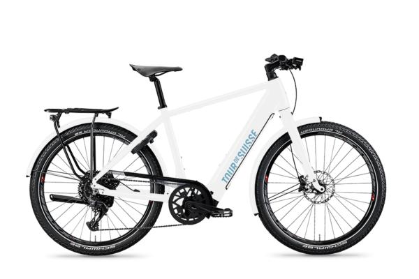 Tour de Suisse BROADWAY 25 km/h Urban Diamant Weiss Glanz