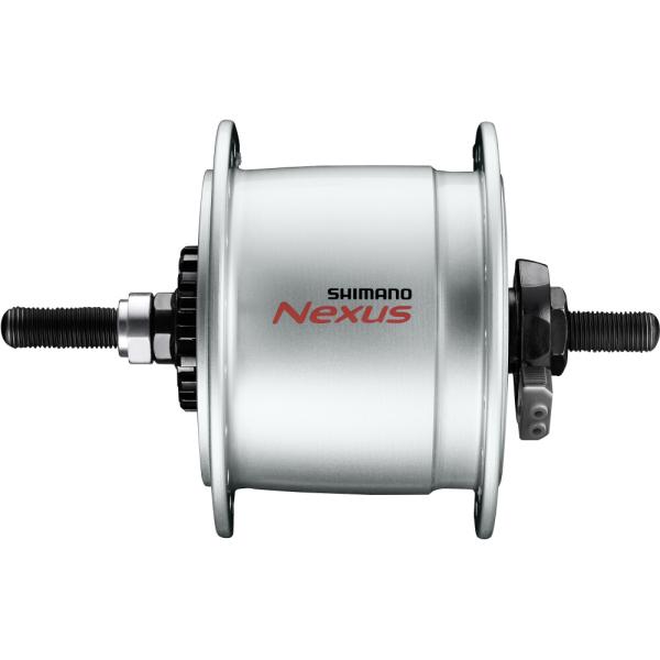 SHIMANO Nabendynamo NEXUS DH-C6000-3R 6 Volt/3 Watt 36 Loch Silber Hoch