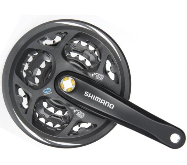 SHIMANO Kurbelgarnitur ALTUS FC-M311 7-fach/8-fach 170 mm 42-32-22 Z&auml;hne