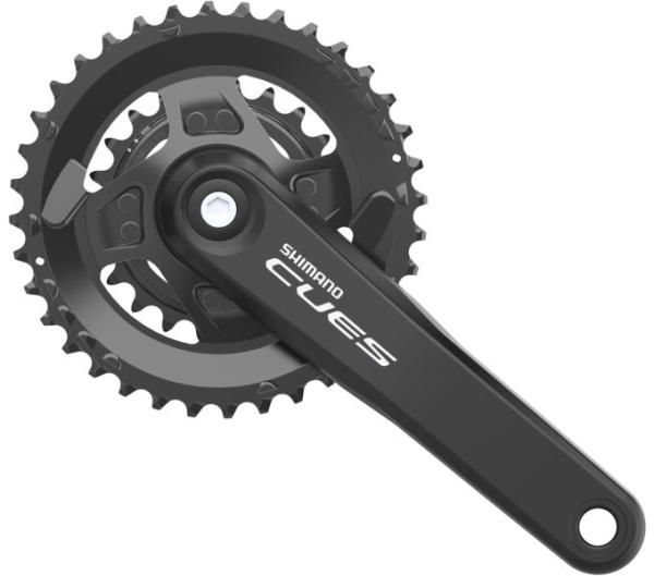 SHIMANO Kurbelgarnitur CUES FC-U4010 175 mm 36-22Z ohne KSR 9-/10-/11-fach, 3mm Outboard
