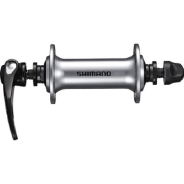 SHIMANO Vorderradnabe HB-RS400 36 Loch Schnellspanner 100 mm Silber