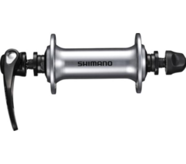 SHIMANO Vorderradnabe HB-RS400 28 Loch Schnellspanner 100 mm Silber