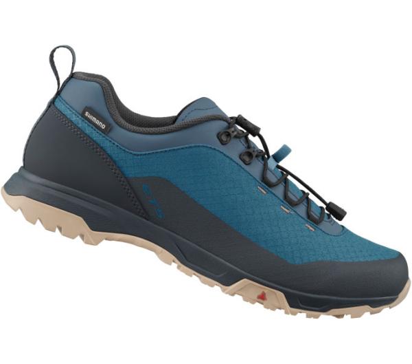 SHIMANO SHIMANO Fahrradschuhe ET501 Herren/Damen MTB FLATPEDAL Gr&ouml;&szlig;e 42 Blau