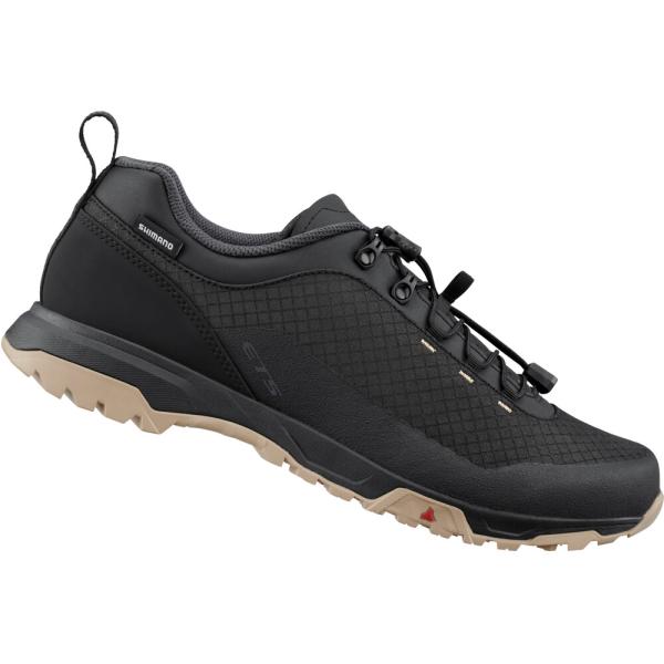 SHIMANO SHIMANO Fahrradschuhe ET501 Herren/Damen MTB FLATPEDAL Gr&ouml;&szlig;e 45 Schwarz