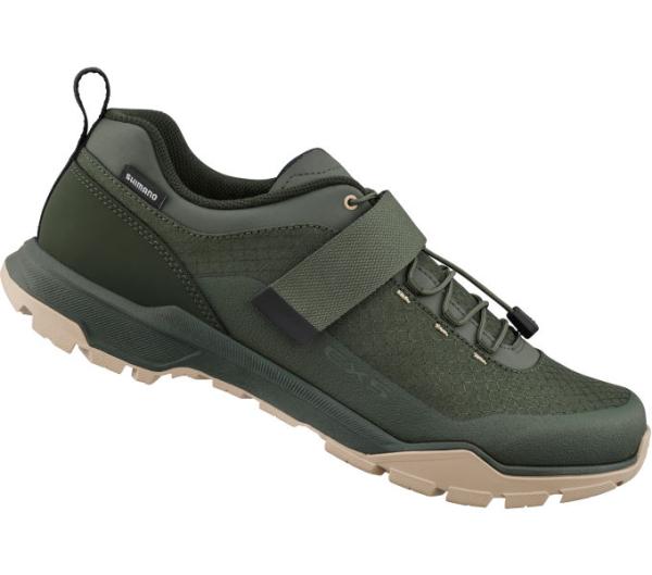 SHIMANO SHIMANO Fahrradschuhe EX500 Herren/Damen Touring SPD Gr&ouml;&szlig;e 41 Gr&uuml;n