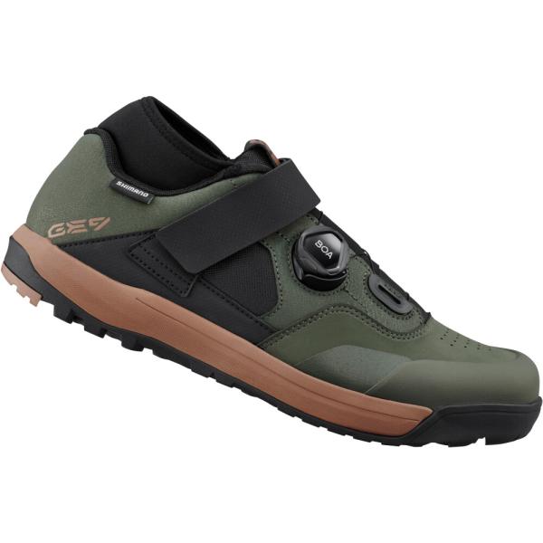 SHIMANO SHIMANO Fahrradschuhe GE900 Herren/Damen MTB SPD Gr&ouml;&szlig;e 38 Gr&uuml;n