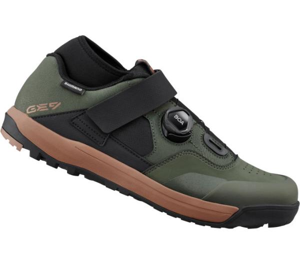 SHIMANO SHIMANO Fahrradschuhe GE900 Herren/Damen MTB SPD Gr&ouml;&szlig;e 39 Gr&uuml;n