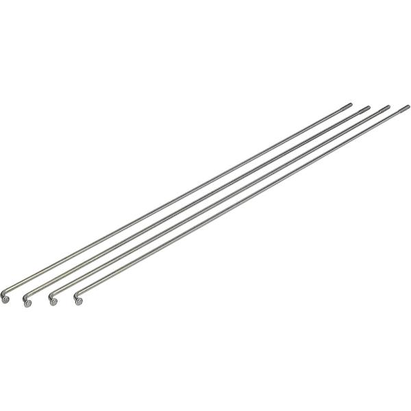 Exal SPEICHE 2MM,GLATT,SILB,288MM,100ST