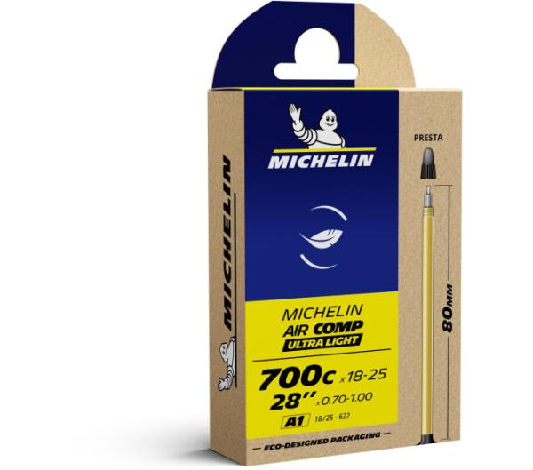 Michelin Michelin Schlauch 18/25-622 28" SV 80 mm AIRCOMP ULTRA A1
