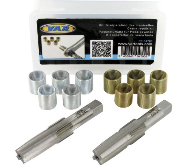 VAR Pedalgewinde-Reparatur-Kit PE-04700 5/8x24 tpi