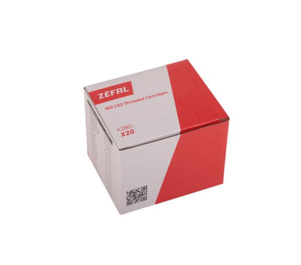 Z&eacute;fal CO₂-Kartuschen 20 Stk. Karton 16 g
