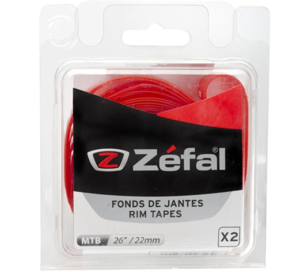 Z&eacute;fal Felgenband PVC-Soft 22 mm 26" Rot