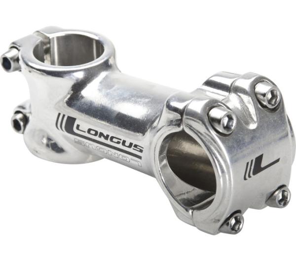 Longus Vorbau MTB/Road Target OS Silber 90 mm