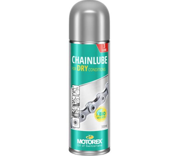MOTOREX MOTOREX Ketten&ouml;l CHAINLUBE DRY CONDITIONS 1x 300 ml Spr&uuml;hdose