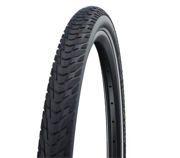 Schwalbe SCHWALBE DRAHTREIFEN MARATHON E-PLUS  Smart DualGuard 47-622 Schwarz/Reflex