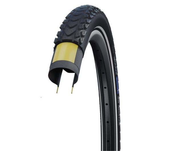 Schwalbe MARATHON MONDIAL DD Evolution Line 42-622 Schwarz-Reflex