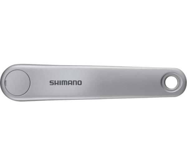 SHIMANO Kurbelarm SHIMANO E-BIKE SYSTEMS FC-E5000 Links 170 mm Silber