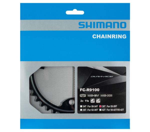 SHIMANO Kettenblatt DURA-ACE FC-R9100 39 Z&auml;hne