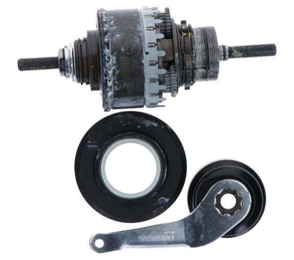 SHIMANO Getriebeeinheit f&uuml;r SG-C6061-8CD 187 mm Achsl&auml;nge inkl. Bremsarm und Staubkappe