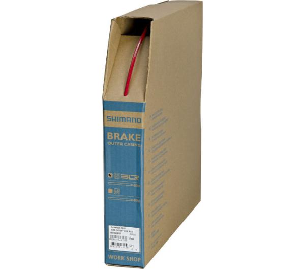 SHIMANO Bremszugau&szlig;enh&uuml;lle SLR 40 m Rot